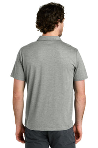 LIMITED EDITION tentree TreeBlend Polo TTCM5660 - Hi Rise Grey Heather Back