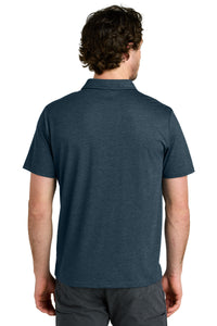 LIMITED EDITION tentree TreeBlend Polo TTCM5660 - Moonlit Ocean Heather Back