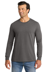 Volunteer Knitwear All-American Long Sleeve Tee VL100LS - Grey Steel