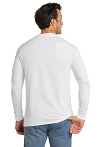 Volunteer Knitwear All-American Long Sleeve Tee VL100LS - White Back