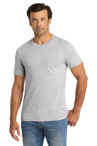 Volunteer Knitwear All-American Pocket Tee VL100P - Athletic Heather