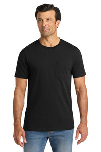 Volunteer Knitwear All-American Pocket Tee VL100P - Deep Black