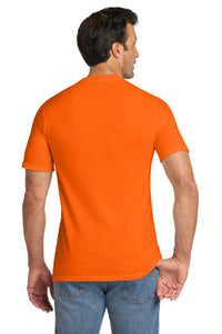 Volunteer Knitwear All-American Pocket Tee VL100P - Safety Orange Back
