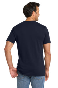 Volunteer Knitwear All-American Pocket Tee VL100P - Strong Navy Back