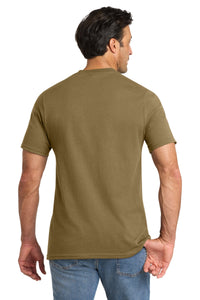 Volunteer Knitwear All-American Tee VL100 - Coyote Brown Back