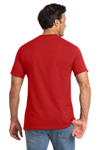 Volunteer Knitwear All-American Tee VL100 - Flag Red Back