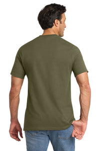 Volunteer Knitwear All-American Tee VL100 - Olive Drab Green Back