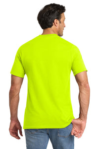 Volunteer Knitwear All-American Tee VL100 - Safety Green Back