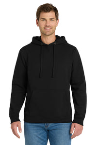 Volunteer Knitwear Chore Fleece Pullover Hoodie VL130H - Deep Black