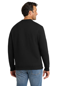 Volunteer Knitwear Chore Fleece Crewneck VL130 - Deep Black Back