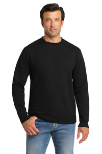 Volunteer Knitwear Chore Fleece Crewneck VL130 - Deep Black
