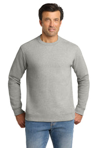 Volunteer Knitwear Chore Fleece Crewneck VL130 - Heather Grey