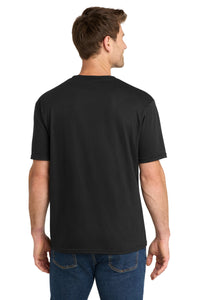 Volunteer Knitwear Tri Tee VL40 - Deep Black Solid Back