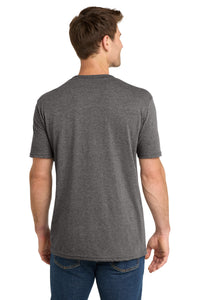 Volunteer Knitwear Tri Tee VL40 - Heather Grey Steel Back