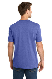 Volunteer Knitwear Tri Tee VL40 - True Royal Heather Back