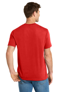 Volunteer Knitwear Daily Tee VL45 - Flag Red Back