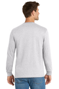 Volunteer Knitwear Chore Long Sleeve Tee VL60LS - Athletic Heather Back