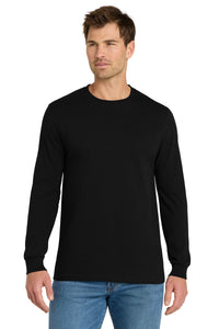 Volunteer Knitwear Chore Long Sleeve Tee VL60LS - Deep Black