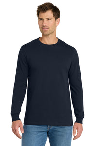 Volunteer Knitwear Chore Long Sleeve Tee VL60LS - Strong Navy