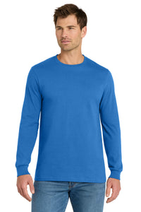 Volunteer Knitwear Chore Long Sleeve Tee VL60LS - True Royal