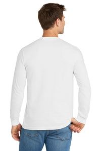 Volunteer Knitwear Chore Long Sleeve Tee VL60LS - White Back