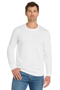 Volunteer Knitwear Chore Long Sleeve Tee VL60LS - White