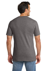 Volunteer Knitwear Chore Tee VL60 - Dark Heather Grey Back