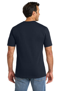 Volunteer Knitwear Chore Tee VL60 - Strong Navy Back