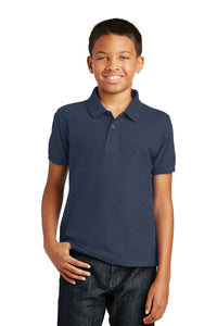 Port Authority Youth Core Classic Pique Polo - River Blue Navy
