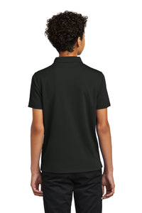 Port Authority Youth Dry Zone UV Micro-Mesh Polo Y110 - Deep Black Back