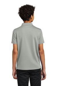 Port Authority Youth Dry Zone UV Micro-Mesh Polo Y110 - Gusty Grey Back
