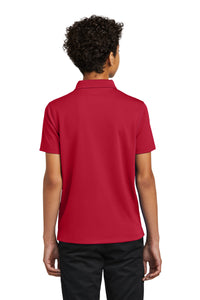 Port Authority Youth Dry Zone UV Micro-Mesh Polo Y110 - Rich Red Back