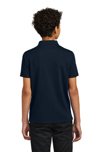 Port Authority Youth Dry Zone UV Micro-Mesh Polo Y110 - River Blue Navy Back