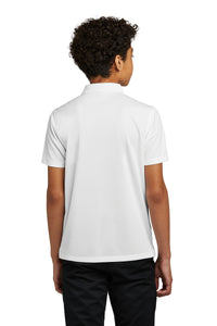 Port Authority Youth Dry Zone UV Micro-Mesh Polo Y110 - White Back