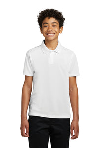Port Authority Youth Dry Zone UV Micro-Mesh Polo Y110 - White