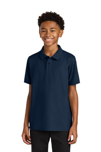 Port Authority Youth Wearever Signature Pique Polo Y200 - River Blue Navy