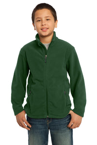 Port Authority Youth Value Fleece Jacket - Forest Green