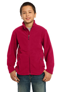 Port Authority Youth Value Fleece Jacket - True Red