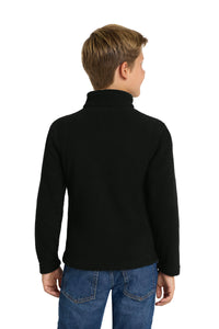 Port Authority Youth Value Fleece Jacket - Black Back