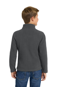Port Authority Youth Value Fleece Jacket - Iron Grey Back