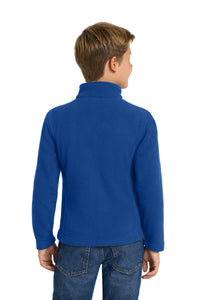 Port Authority Youth Value Fleece Jacket - True Royal Back