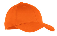 Port Authority Youth Six-Panel Twill Cap - Orange