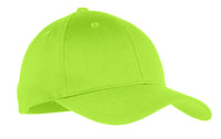 Port Authority Youth Six-Panel Twill Cap - Lime