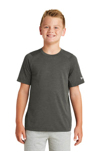 New Era  Youth Series Performance Crew Tee - Graphite