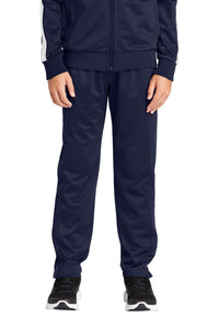 Sport-Tek  Youth Tricot Track Jogger - True Navy