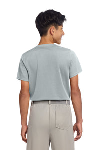Sport-Tek Youth PosiCharge Tough Mesh Full-Button Jersey YST220 - Silver Back