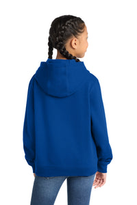 Sport-Tek Youth Pullover Hooded Sweatshirt - True Royal Back
