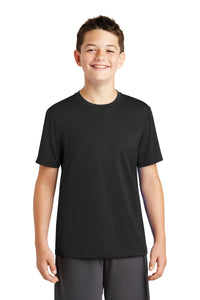 DISCONTINUED Sport-Tek Youth PosiCharge Tough Tee - Black