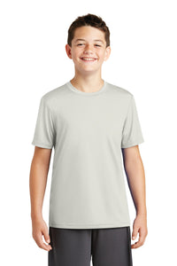 DISCONTINUED Sport-Tek Youth PosiCharge Tough Tee - Silver