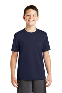 DISCONTINUED Sport-Tek Youth PosiCharge Tough Tee - True Navy